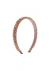 Emm Kuo Women's Champagne Headband In Rose Gold In Pink