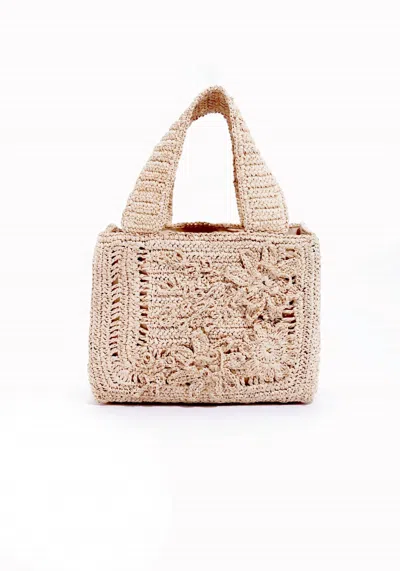 Emm Kuo Women's Cooper Tote Bag In Beige In Red