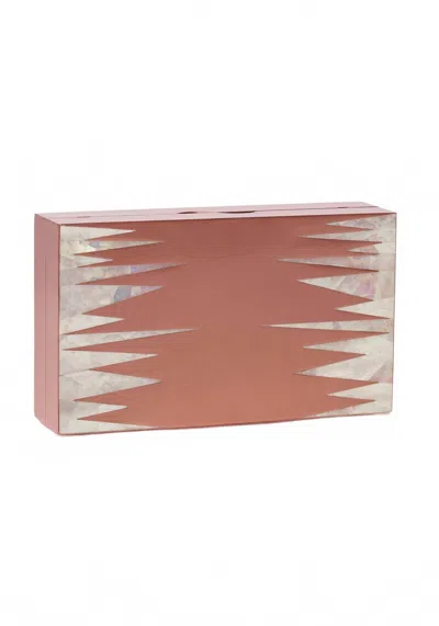 Emm Kuo Women's Dolobo Bag In Silver & Rose Gold In Pink