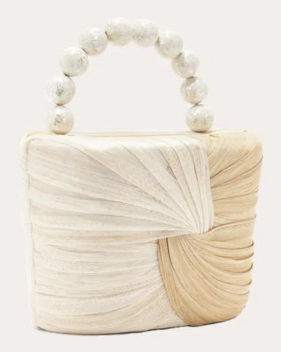 Emm Kuo Women's Pellicano Knotted Handbag In White