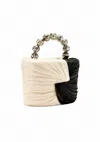 Emm Kuo Women's Pellicano Mini Bag In Beige/black In Multi