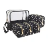 Emma & Chloe 5-pc.travel Wristlet Set In Black