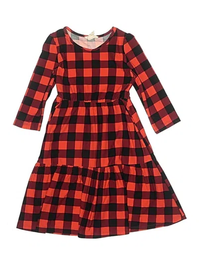 Pre-owned Emma & Elsa Kids' Dress In Red