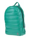Emma & Gaia Backpacks In Emerald Green