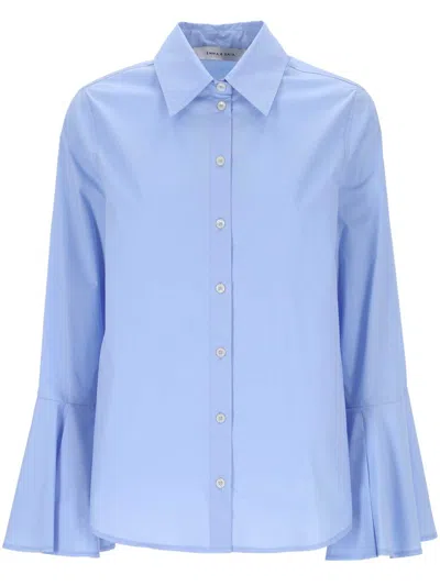 Emma & Gaia Emma&gaia Shirts In Blue