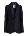 Emma & Gaia Woman Blazer Midnight Blue Size 2 Acetate, Viscose