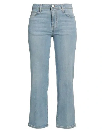 Emma & Gaia Woman Jeans Blue Size 6 Cotton, Elastane