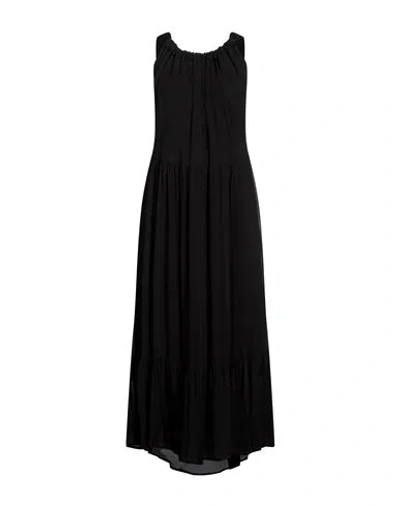 Emma & Gaia Woman Maxi Dress Black Size 6 Viscose
