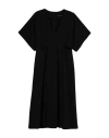Emma & Gaia Woman Midi Dress Black Size 4 Polyester, Elastane In Black