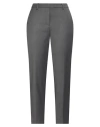 Emma & Gaia Woman Pants Lead Size 10 Polyester, Viscose, Elastane In Grey