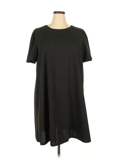 Pre-owned Emma & Michele Casual Dress In Black