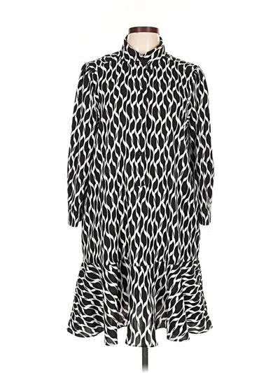 Pre-owned Emma & Michele Casual Dress In Black