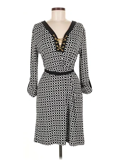 Pre-owned Emma & Michele Casual Dress In Black