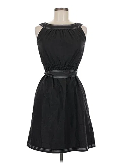 Pre-owned Emma & Michele Casual Dress In Black