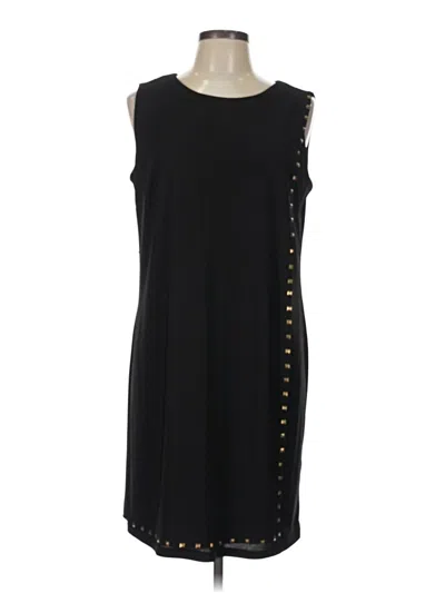 Pre-owned Emma & Michele Casual Dress In Black
