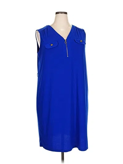 Pre-owned Emma & Michele Casual Dress In Blue