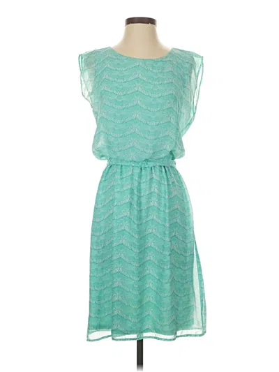 Pre-owned Emma & Michele Casual Dress In Blue