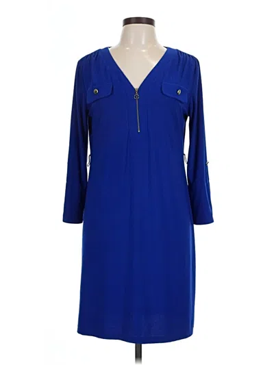 Pre-owned Emma & Michele Casual Dress In Blue