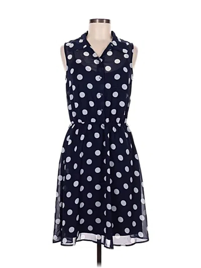 Pre-owned Emma & Michele Casual Dress In Blue