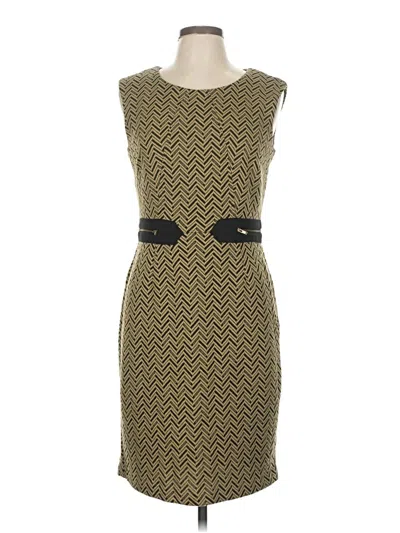 Pre-owned Emma & Michele Casual Dress In Brown