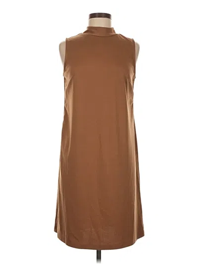 Pre-owned Emma & Michele Casual Dress In Brown