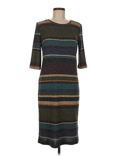 Pre-owned Emma & Michele Casual Dress In Brown