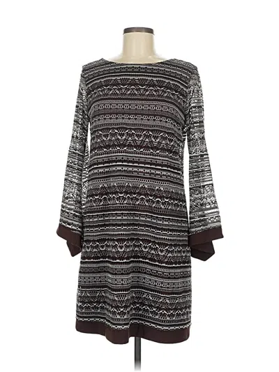 Pre-owned Emma & Michele Casual Dress In Gray