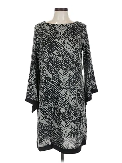 Pre-owned Emma & Michele Casual Dress In Gray