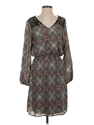 Pre-owned Emma & Michele Casual Dress In Gray