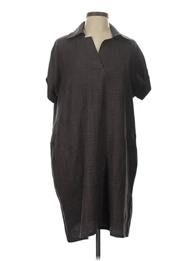 Pre-owned Emma & Michele Casual Dress In Gray