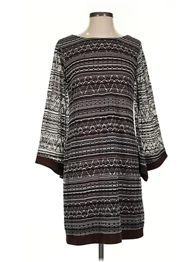 Pre-owned Emma & Michele Casual Dress In Gray