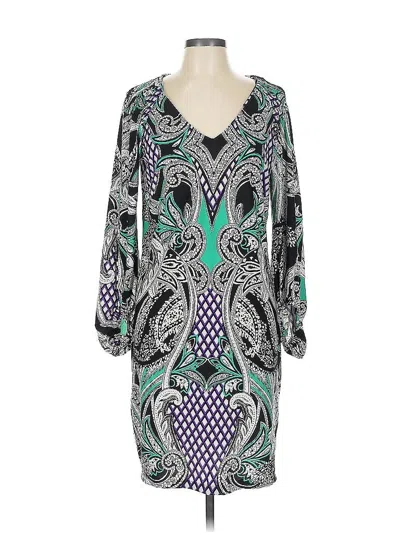 Pre-owned Emma & Michele Casual Dress In Green