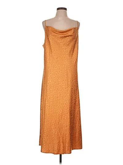Pre-owned Emma & Michele Casual Dress In Orange