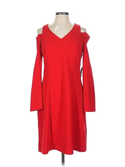 Pre-owned Emma & Michele Casual Dress In Red