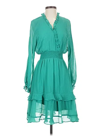 Pre-owned Emma & Michele Casual Dress In Teal