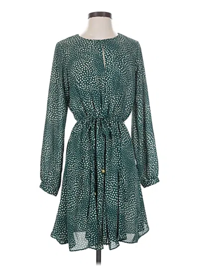 Pre-owned Emma & Michele Casual Dress In Teal