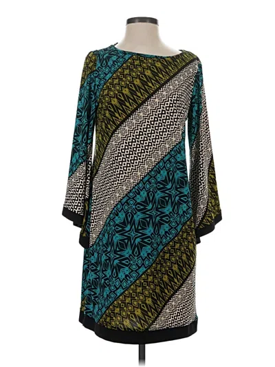 Pre-owned Emma & Michele Casual Dress In Teal