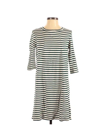 Pre-owned Emma & Michele Casual Dress In White