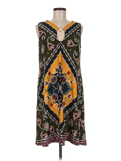 Pre-owned Emma & Michele Casual Dress In Yellow
