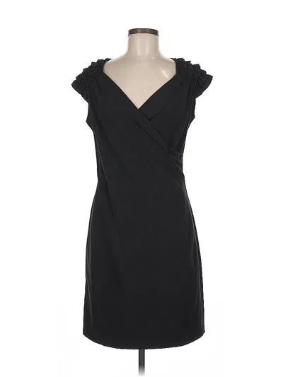 Pre-owned Emma & Michele Cocktail Dress In Black