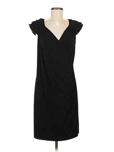 Pre-owned Emma & Michele Cocktail Dress In Black