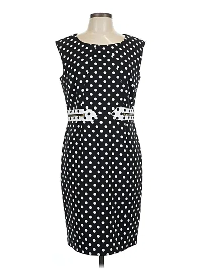 Pre-owned Emma & Michele Cocktail Dress In Black