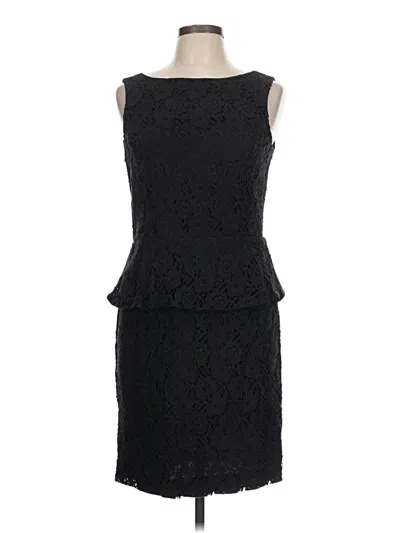 Pre-owned Emma & Michele Cocktail Dress In Black