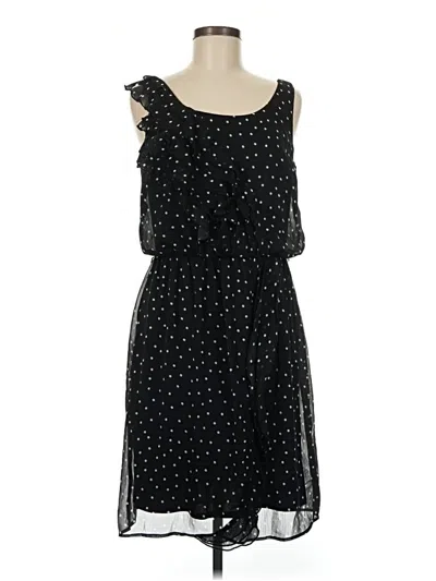 Pre-owned Emma & Michele Cocktail Dress In Black