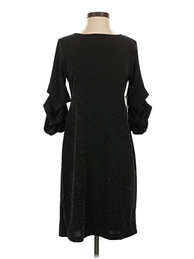 Pre-owned Emma & Michele Cocktail Dress In Black