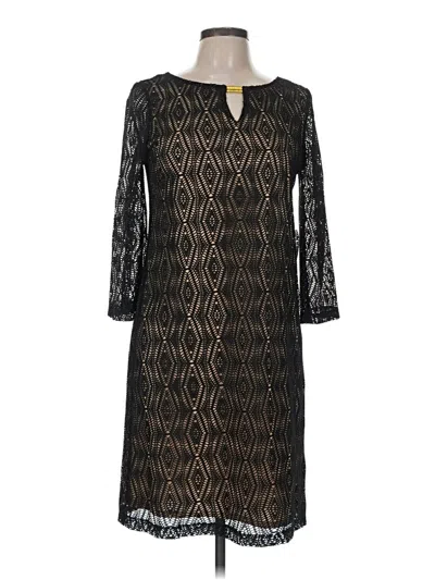 Emma & Michele Cocktail Dress In Black