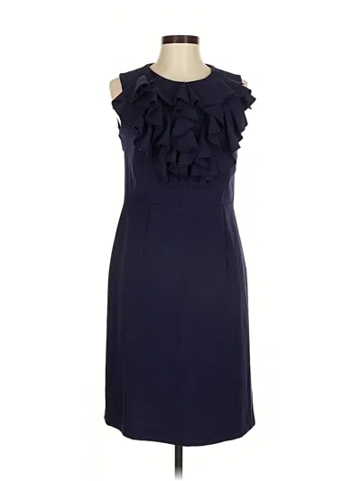 Pre-owned Emma & Michele Cocktail Dress In Blue