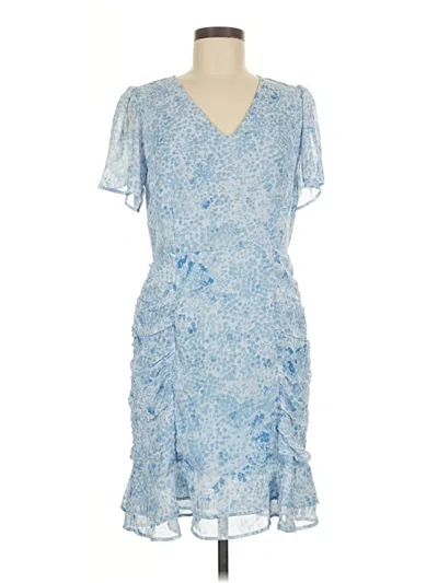 Pre-owned Emma & Michele Cocktail Dress In Blue