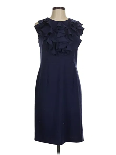 Pre-owned Emma & Michele Cocktail Dress In Blue