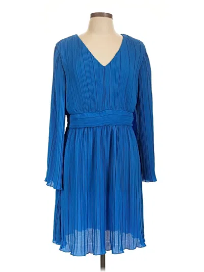 Pre-owned Emma & Michele Cocktail Dress In Blue